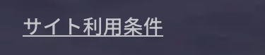 サイト利用条件